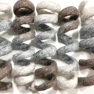 All Natural Wool Spiral Cat Toys