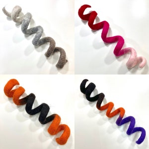 Wool Spiral Cat Toys Choose Your Color image 9