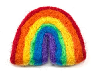Wool Rainbow Cat Toy