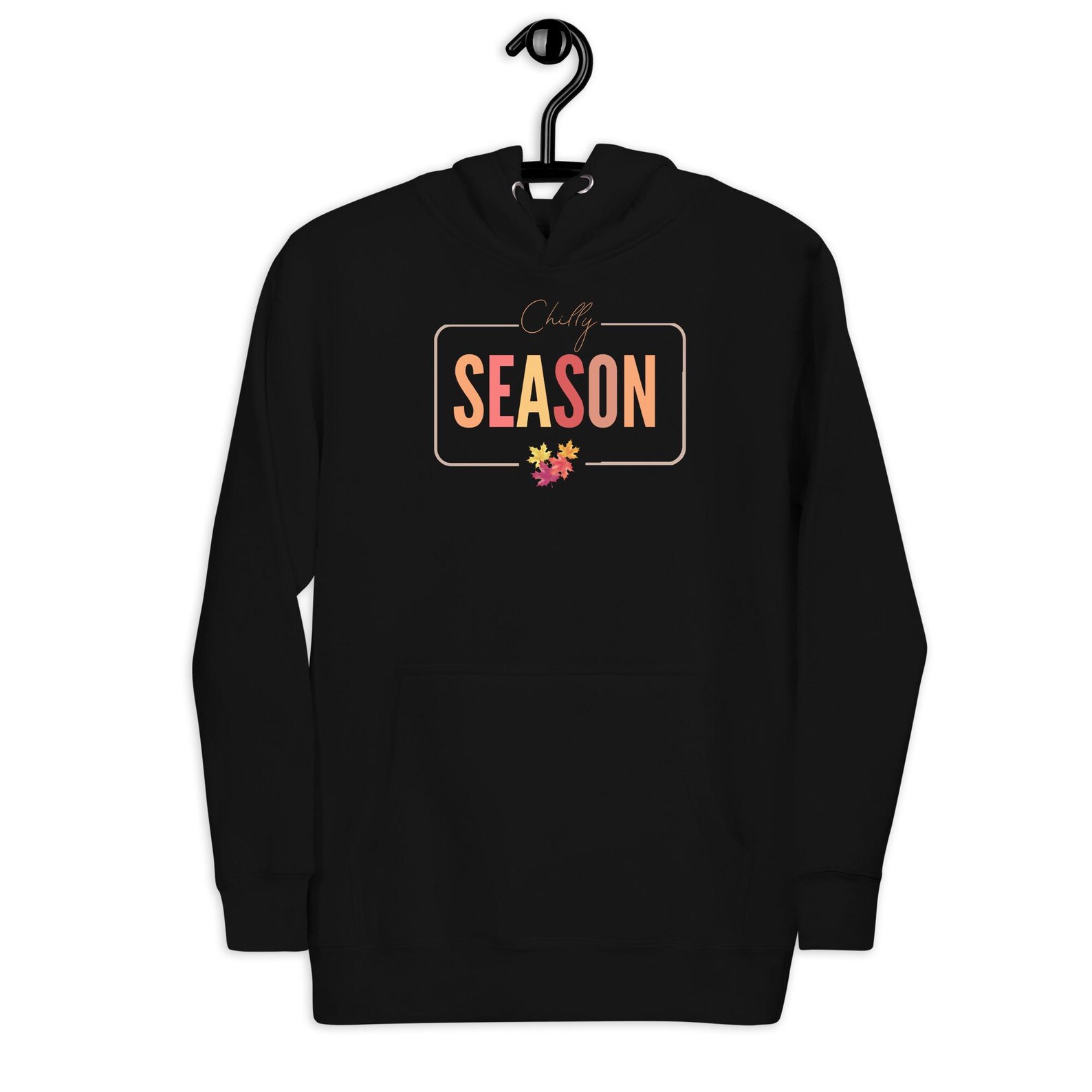 Unisex Chilly Season Hoodie, Cotton-blend Fall Fashion - Etsy