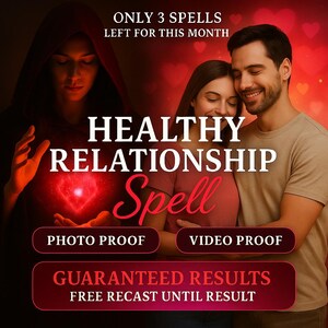 Healthy Relationship Spell - Strengthen Love Bond | Resolve Conflicts | Build Trust and Deep Emotional Connection | Lasting Happiness
