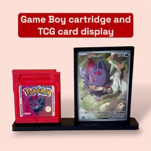 Présentoir de cartes Pokémon imprimées en 3D – Thème Zorua – Couleurs et langue personnalisables