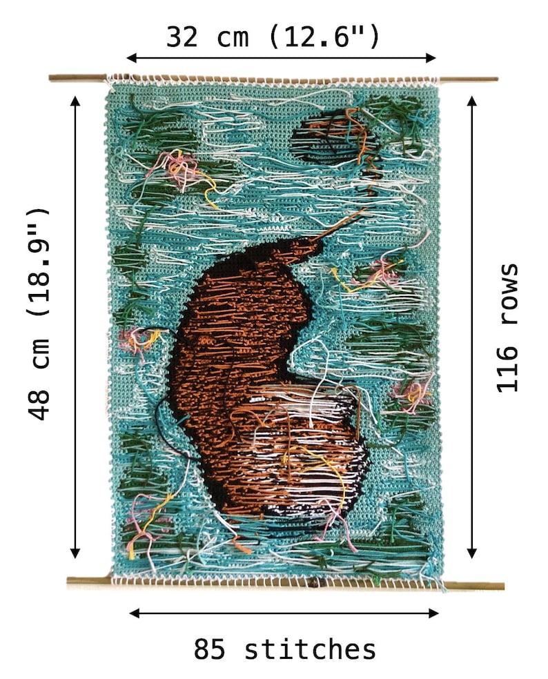 Tiger Tapestry Crochet Pattern image 4