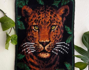 Leopard Tapestry Crochet Pattern