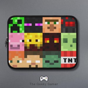 Gamer Laptop Case | Laptop Case | Gamer Gift | Video Game | Kids Journal | Birthday Gift | Gift Idea