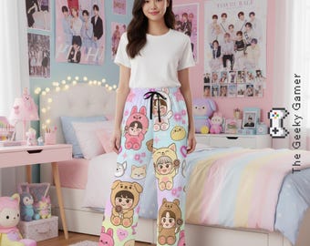 Kawaii-pyjamabroek voor dames