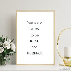 Jouw waarde neemt niet af – Minimalistische quote-afdruk • 5 maten • Instant digitale download muurkunst afbeelding 3