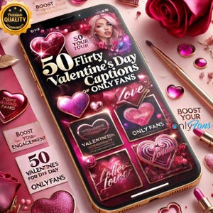 50 Flirty Valentine&#39;s Day Captions for OnlyFans: Boost Engagement & Attract Subscribers
