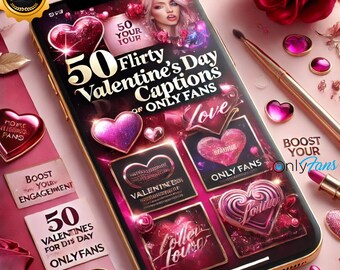 50 flirterige Valentijnsdagondertitels voor alleen fans: verhoog de betrokkenheid en trek abonnees aan