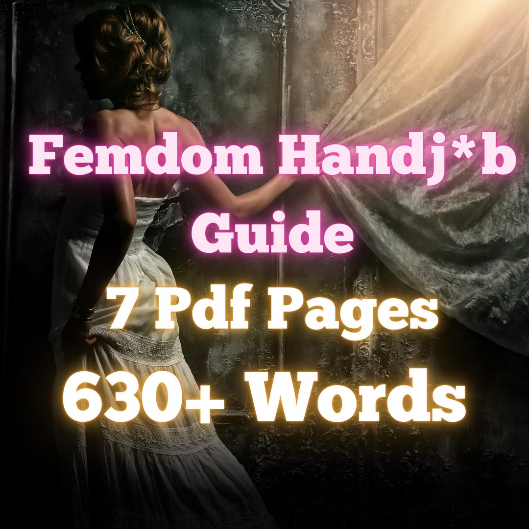 Femdom Handjob Guide – Techniques & Creative Scenarios (PDF Download ...