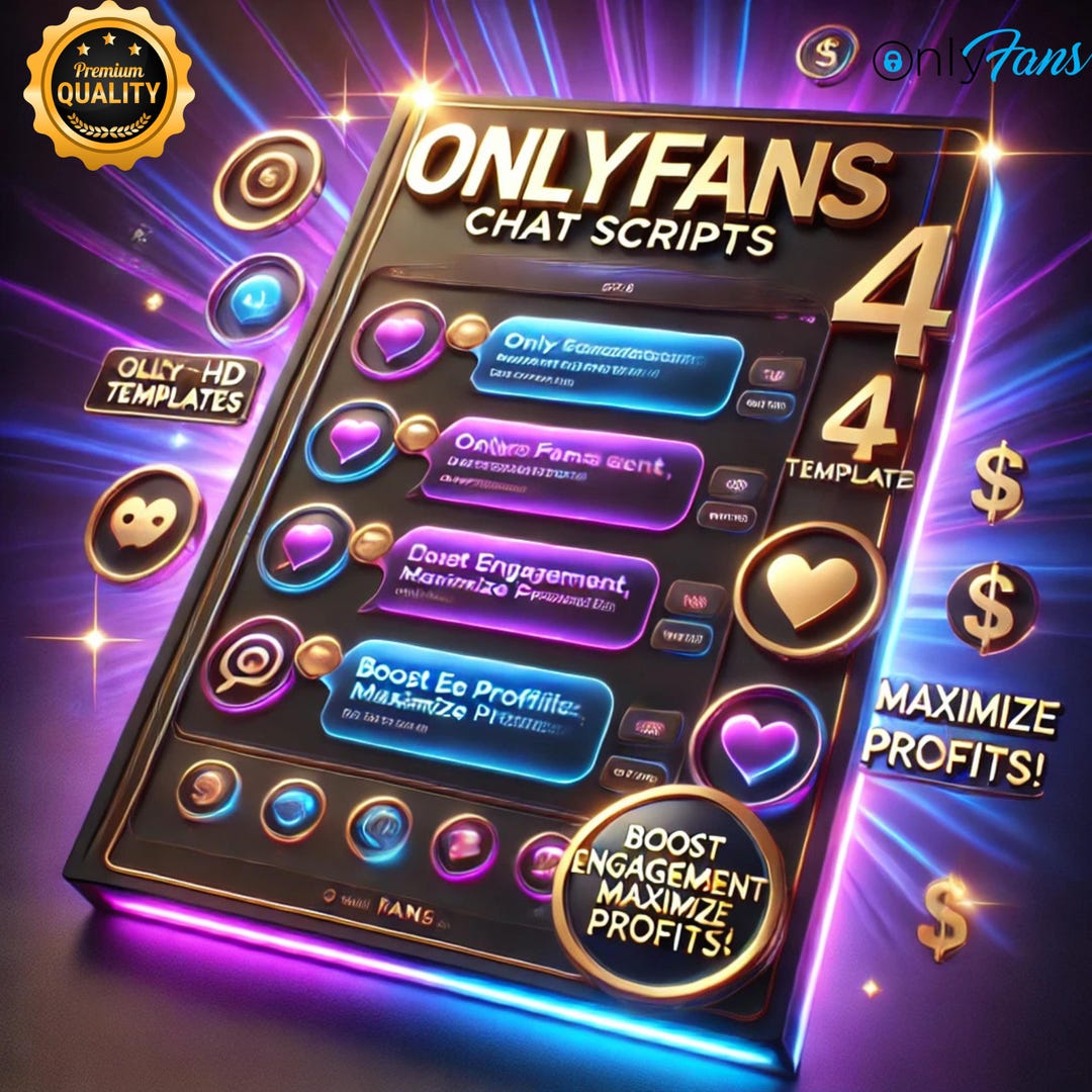Onlyfans Chat Scripts: 4 Customizable Templates (PDF Download) - Etsy