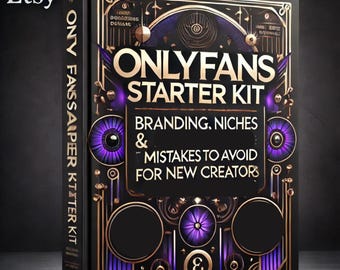 Onlyfans Starter Kit: Branding, Niches, Mistakes (26-page PDF Guide) - Etsy