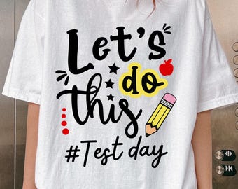 ¡Hagamos este día de exámenes! PNG, Diseño para la temporada de exámenes de profesores (Descarga digital)