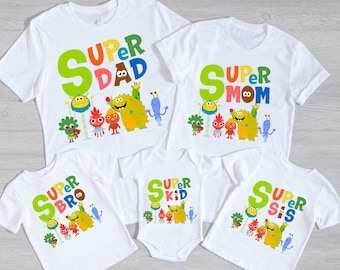 Custom Family Birthday PNG, Monster Matching Outfits (Digital Download)