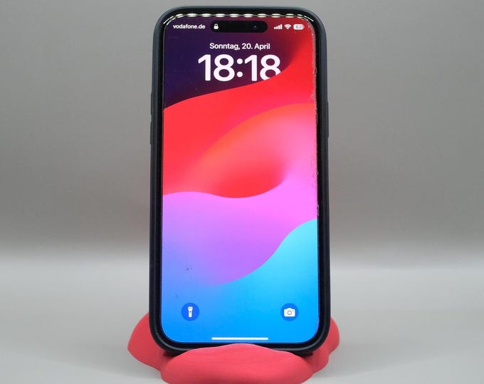 Modern mobile phone holder - smartphone stand - mobile phone display