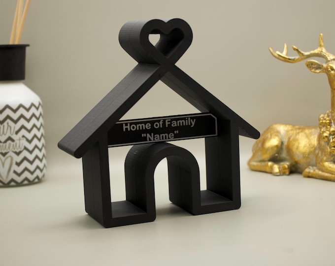 Personalized Entrance Decoration - Family Name Decoration - Housewarming Gift