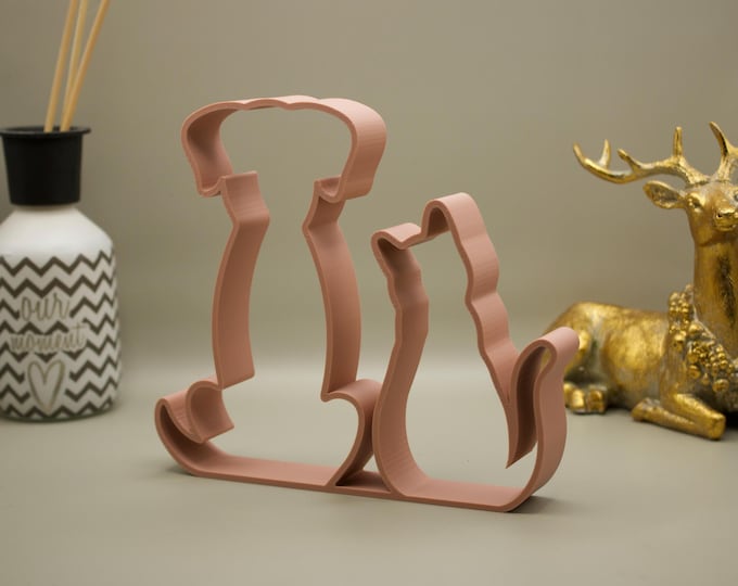 Decoration for dog and cat lovers - Perfect as a decoration for the windowsill or even the desk