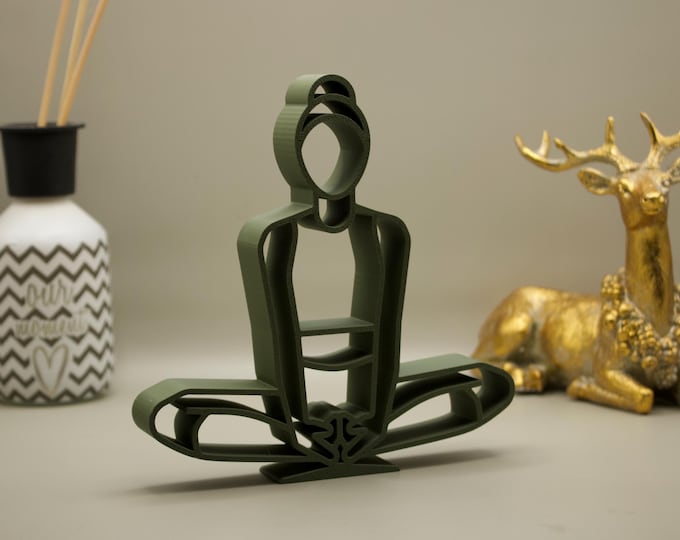 Yoga decoration for the desk or windowsill - perfect as a gift or simply as decoration