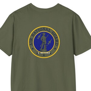 Air Guard Unisex T-Shirt, Military Shirt, Aim Higher Tee, Aviation Apparel, Air Force Gift