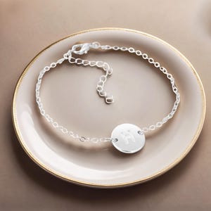 Pulseras con iniciales grabadas personalizadas, joyas a juego para parejas y amistad, regalo para él o ella, aniversario, mejor amigo, novio o novia.