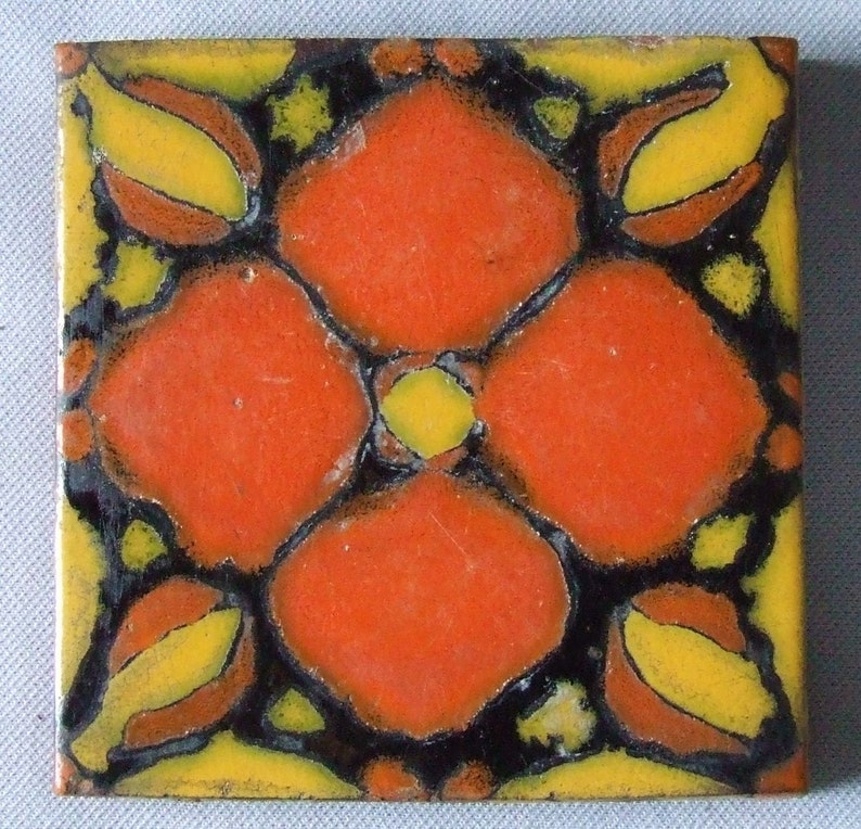 Monaco Taylor California Spanish Revival Art Tile Santa Monica