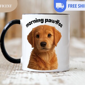 Dog Lover Gift Ceramic Mug Coffee Cup with Dog Quote Personalized Mug Housewarming Gift for Dog Lover