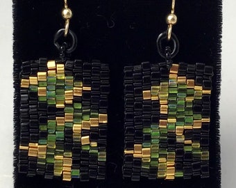 Beaded Earrings by Marcie Stone