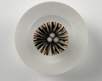 Paperweight Glass Button with Self Shank