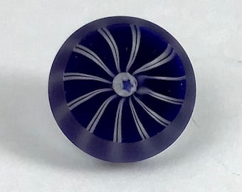 Paperweight Glass Button with Self Shank - NBS Small