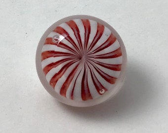 Paperweight Glass Button with Self Shank - made by Greg Hanson