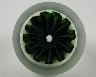 Paperweight Glass Button by Greg Hanson