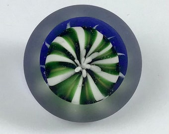 Paperweight Glass Button with Self Shank