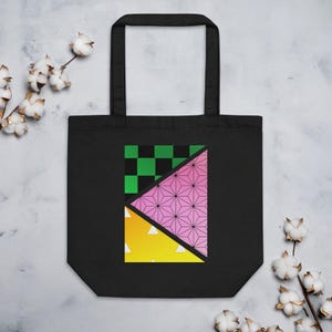DS Trio Pattern Eco Tote Bag, Bags, Anime
