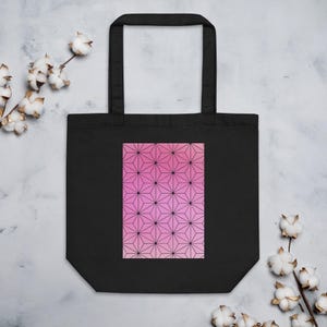 DS Demon Girl Pattern Eco Tote Bag, Bags, Anime