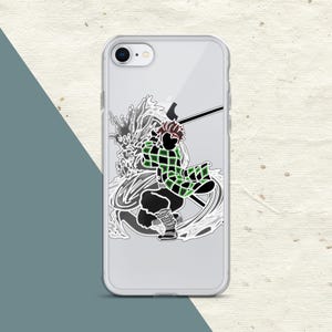 BW Slayer of Demons Clear Case for iPhone®, Phone Cases, Anime