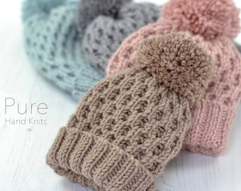 KNITTING PATTERN Aston Bobble Hat