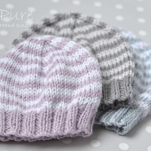 SIMPLE Preemie and Newborn knitting pattern &#39;Little One&#39;