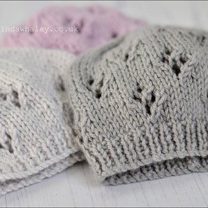 Preemie, Newborn, Baby  Hat Simple Knitting Pattern Lucy