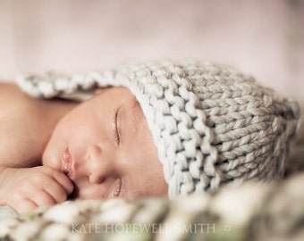 Baby hat KNITTING PATTERN Snuggler Aviator