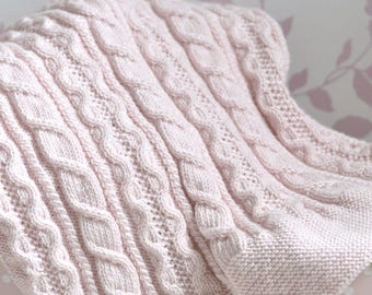 Baby blanket 'Ellis' knitting pattern