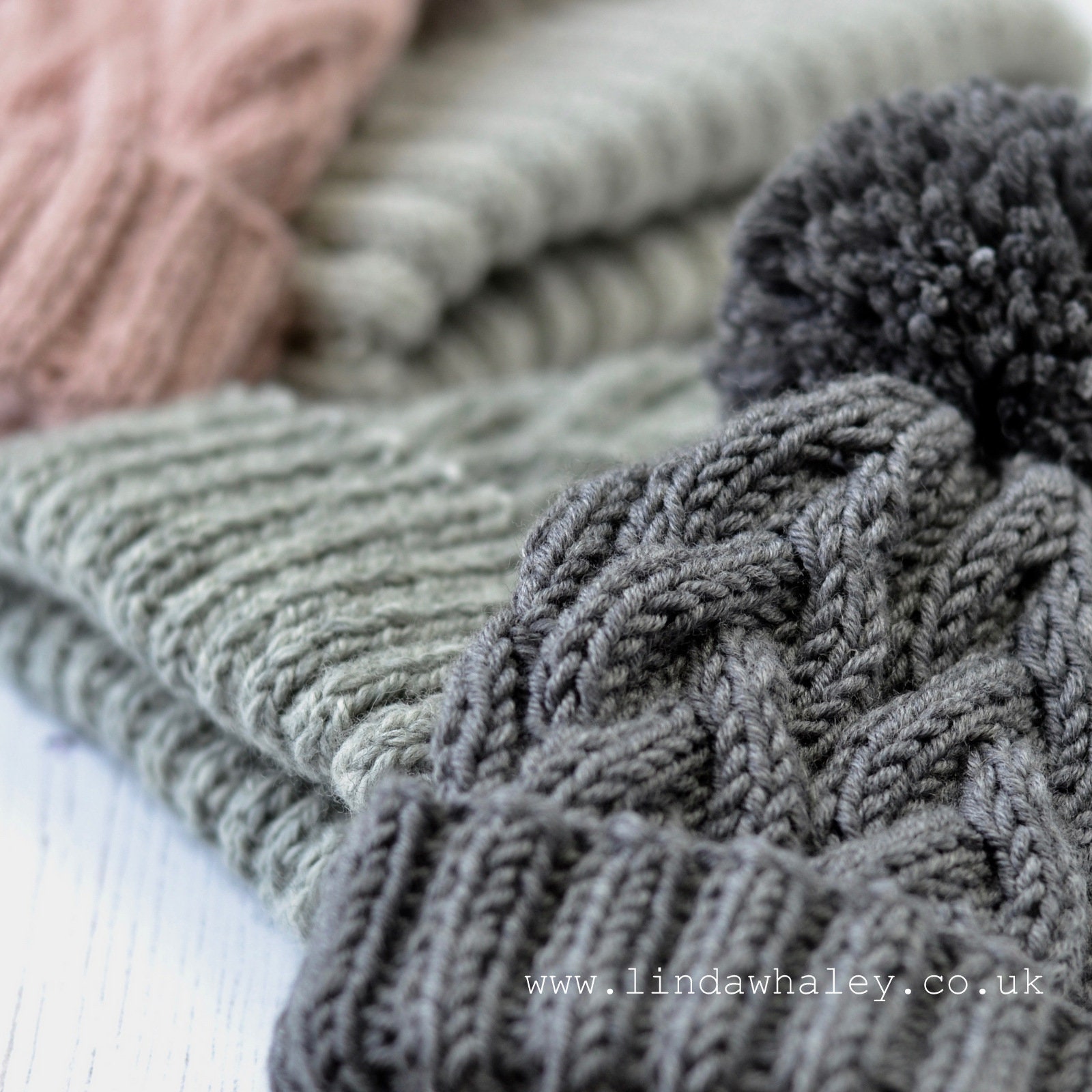 KNITTING PATTERN Nysa Bobble Hat Baby Child Adult - Etsy