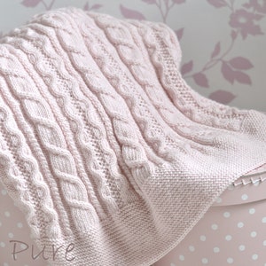 Baby blanket &#39;Ellis&#39; knitting pattern