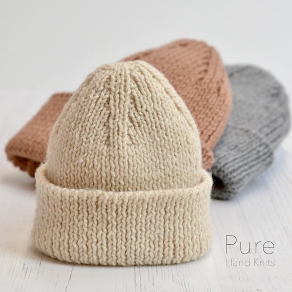 Enstone DK Rib Hat Knitting Pattern Canada - Main Image
