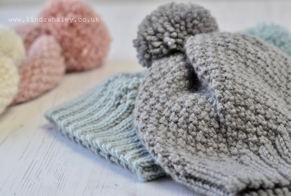 Bonnet D'hiver Femme Avec Cache-col Intégré - Tricot Doux, Doublure Polaire - Pompon - Boutons Réglables - Plusieurs Coloris