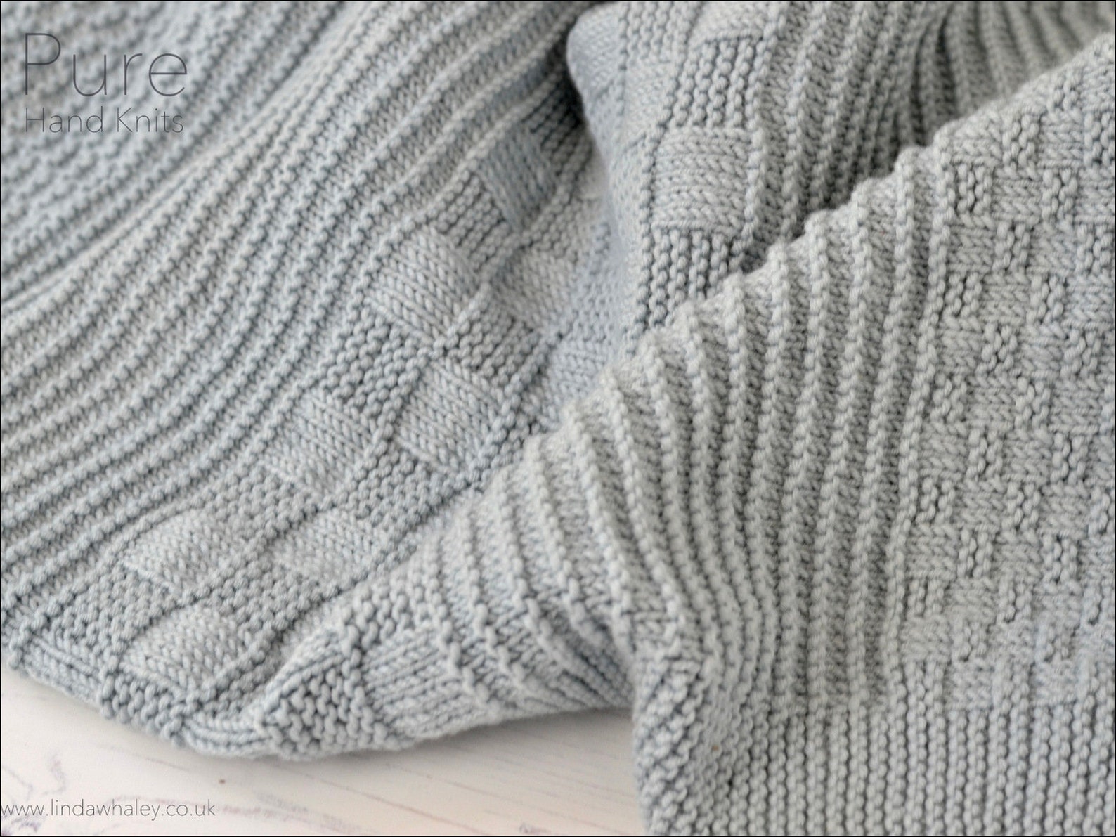 Simple Blanket KNITTING PATTERN Charlbury Blanket - Etsy
