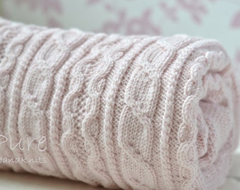 Baby Blanket 'ellis' Knitting Pattern | Etsy