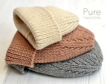 NEW! Enstone DK Rib Hat Knitting Pattern