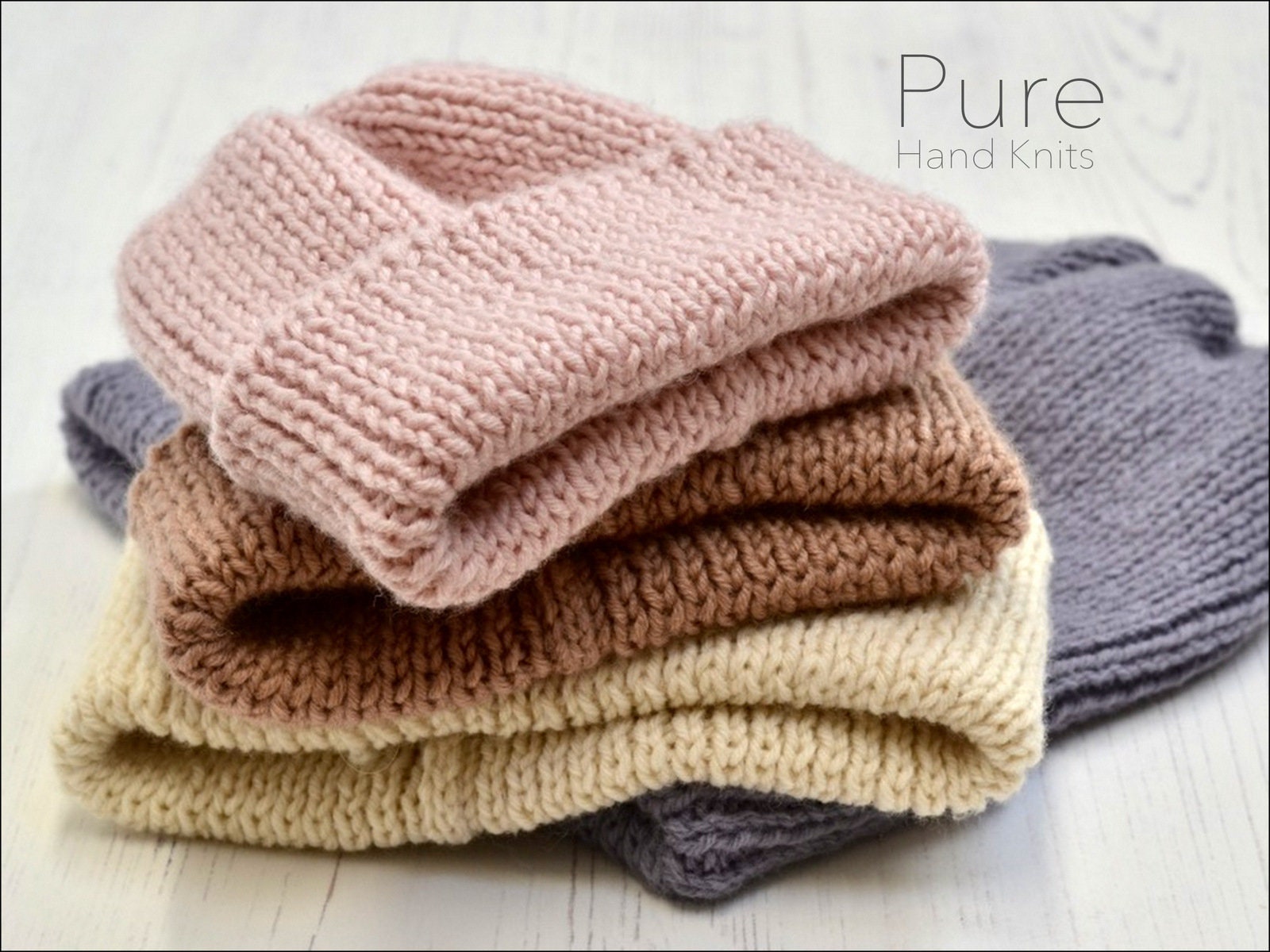 EASY KNITTING PATTERN Oakley Dk Rib Hat - Etsy
