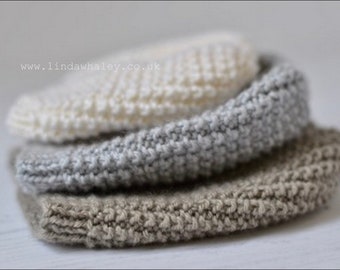 SIMPLE Preemie, Newborn, Baby, Toddler hat KNITTING PATTERN Casper