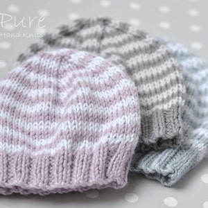EASY Preemie and Newborn knitting pattern &#39;Little One&#39;